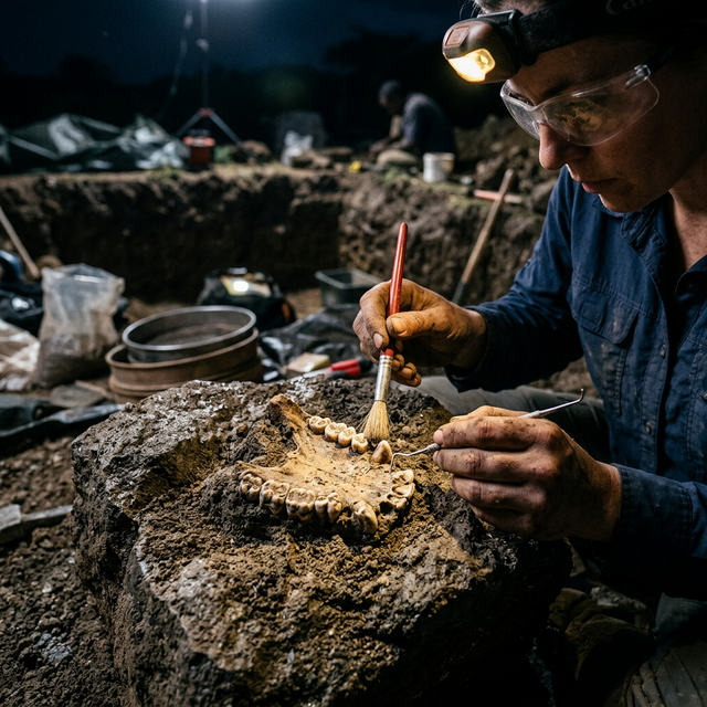 İlk Hominin Palat Buluntusu